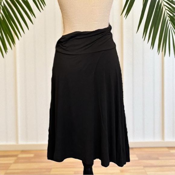 Express Y2K Black Asymmetrical Handkerchief Hem Skirt XS - Picture 5 of 10